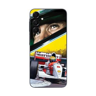Capa Maniacase para Samsung Galaxy A15 | F1 Ayrton Senna Mclaren Legend Formula 1 - 1