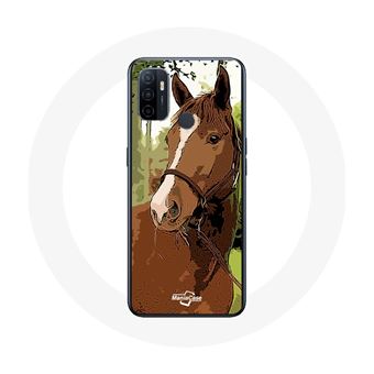 Capa Maniacase paraoppo A53 Quarto de Milha Castanho Raça de Cavalo - 1