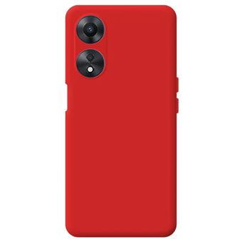Capa de Silicone Mistercapas com Proteção de câmera para Oppo A78 4G | Vermelho - 1