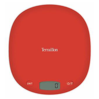 Balança de Cozinha Eletrónica Terraillon 15246 | Vermelho - 1