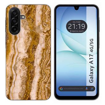 Capa Tumundosmartphone de silicone para Samsung Galaxy A17 4G / 5G | design de mármore e 10 desenhos - 1