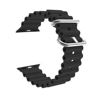 Bracelete Antiimpacto Ocean Preto para Apple Watch Series 6 44Mm - 1