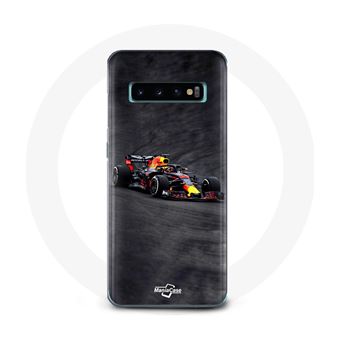 Capa Maniacase para Samsung Galaxy S10 Fórmula 1 Max Verstappen F1 Pretovermelho Eamarelo - 1