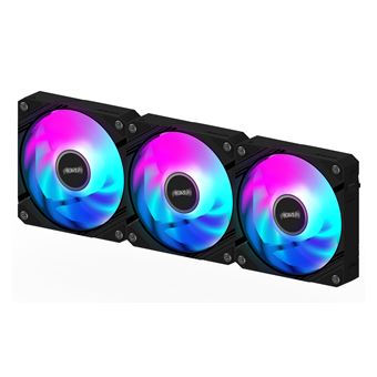 Ventoinha GIGABYTE AORUS EZ CHAIN FAN 120 (3-Pack) | Preto - 1