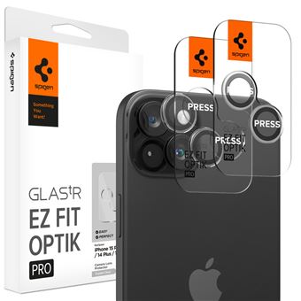 Protetor de Ecrã para Telemóvel Spigen GLAS.tR EZ Fit Optik Pro | Transparente - 1