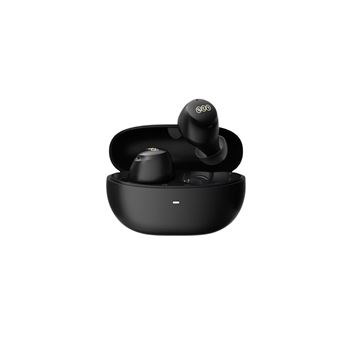 Auriculares Wireless Qcy BH22HT07A | 10mm | 32h | Type-C | Bluetooth5.2 | IPX5 | Preto - 1