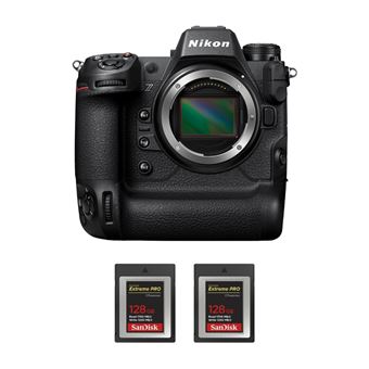 Nikon Z9 Corpo + 2 SanDisk 128GB Extreme PRO CFexpress Type B + PDF 15 Técnicas para Melhorar as suas Fotografias - 1
