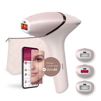 Depiladora de Luz Pulsada Philips Lumea Prestige Lumea IPL 9900 Series BRI953/02 Disp. para remoção pelos através de IPL com SenseIQ | Rosa, Rosa dourado - 1