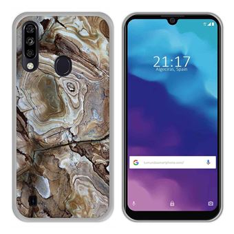 Capa Tumundosmartphone de Gel TPU para ZTE Blade A7 2020 design de mármore 14 desenhos - 1