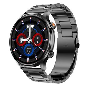 Smartwatch CHRONUS | Bluetooth | 1,39" | Monitoramento de saúde | 114 Modos Desportivos | Compatível com Android iOS | Preto - 1