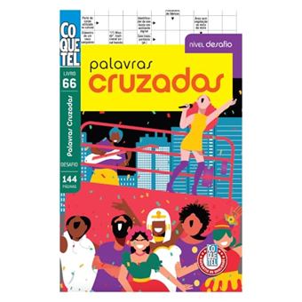 Livro Coquetel Palavras Cruzadas Desafio - 1