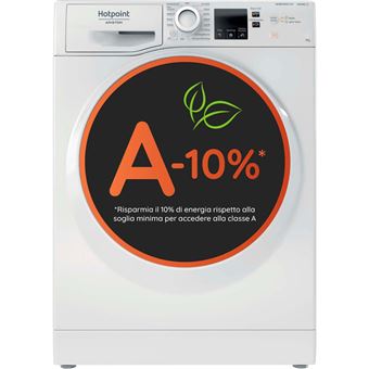 Máquina de Lavar Roupa Hotpoint NF97WK IT | 9 Kg | 1400 RPM | A | Branco - 1