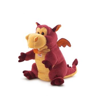 Trudi 29968 Dragão de brincar Laranja, Rosa peluche - 1