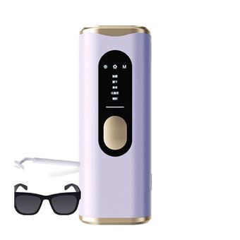 Depiladora de Luz Pulsada EZII BD-01 IPL ICE - Roxo - 1