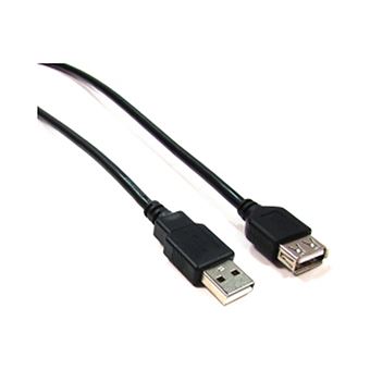 Cabo USB 2.0 BeMatik AM/AH 0.2m