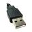 Cabo USB 2.0 BeMatik AM/AH 0.2m_1