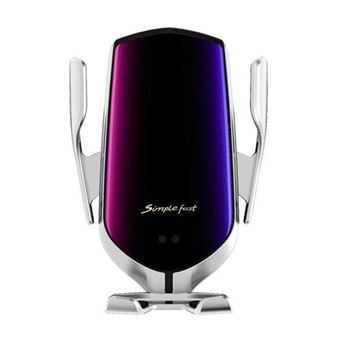 Carregador Wireless Zikko | 2 em 1 | Sensor Automático | Carregamento Rápido| 10 W - Prata - 1