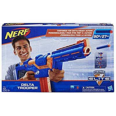 Nerf N-strike Attack Unit Pistola Lançador Azul