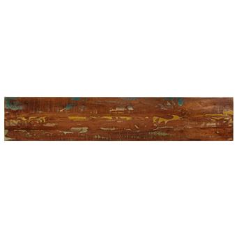 Tampo de mesa vidaXL | retangular | 180x30x3,8 cm | madeira recuperada maciça - 1