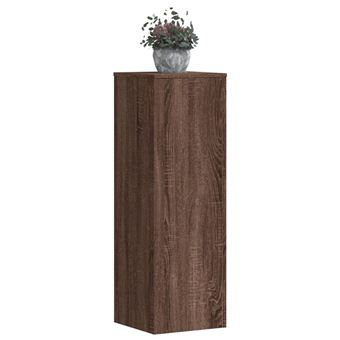 Suportes para plantas vidaXL | 2 peças | 33x33x100 cm | derivados de madeira - 1