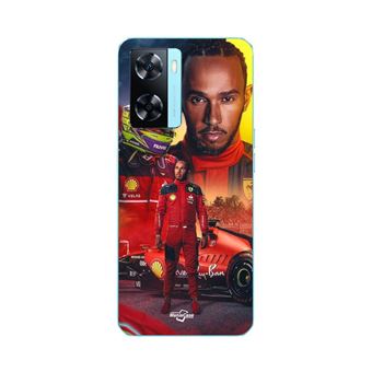 Capa Maniacase para Oppo A57s 4G | Lewis Hamilton Scuderia Ferrari F1 oficial - 1