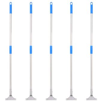 Cabos de rodo de chão vidaXL | 5 Peças | 119,5 cm | aço e plástico - 1
