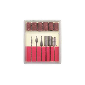 Kit Acessorios Rickiparodi - Set Manicura e Broca 6 Peças + 6 Lixas - 1