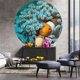 Papel de Parede Circular WallArt | Nemo the Anemonefish | 190 cm - 1