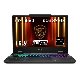 Computador Portátil Gaming MSI Cyborg A15 AI B2HWFKG-072XES | 15.6'' | AMD Ryzen 9 270 | GeForce RTX 5060 | 32 GB | SSD 1TB - 1