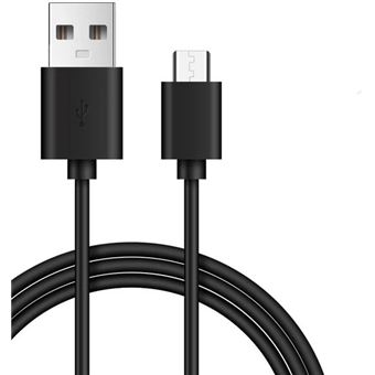 Cabo de carregamento GO SOLID! Micro USB 1m compatível com PAX A920 Terminal de pagamento móvel - 1