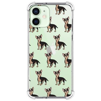 Capa Tumundosmartphone de silicone anti-choque para iPhone 12 Mini (5.4) design Cães 11 Desenhos - 1