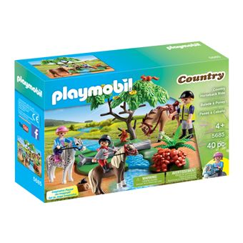 Conjunto de brinquedos Playmobil Country Horseback Ride - 1