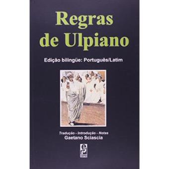 Regras De Ulpiano - 1