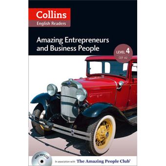 Amazing Entrepreneurs & Business People : B2 (Collins Amazing People Elt Readers) - [Version Originale] - 1