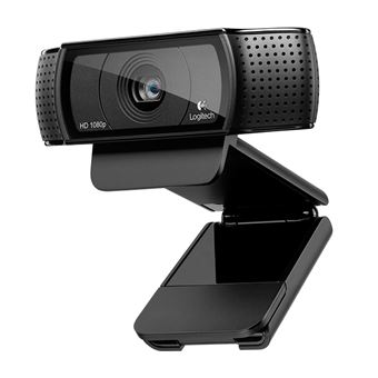 Webcam Logitech HD Pro Webcam C920 | Preto - 1