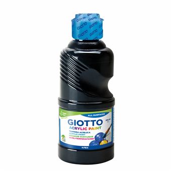 Tinta Giotto Acrilica Paint Preto 534024 | 250 ml - 1