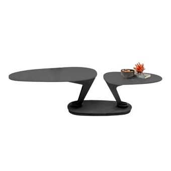 Mesa de Centro Kare Design Franklin Black 150x58 cm - 1