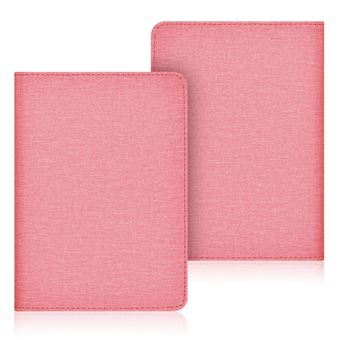 Capa FLOODKING para Amazon Kindle Paperwhite4 | Tecido | Suporte | Íman | Bolsa para Cartões | Rosa - 1