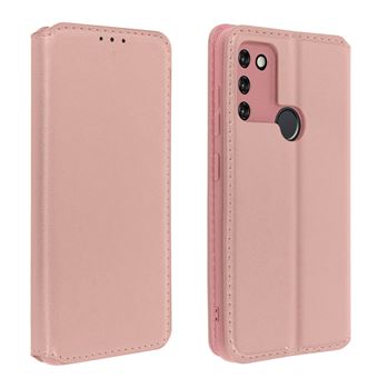 Capa Avizar com Porta-Cartão para Honor 9A Fino e Elegante - Champagne - 1