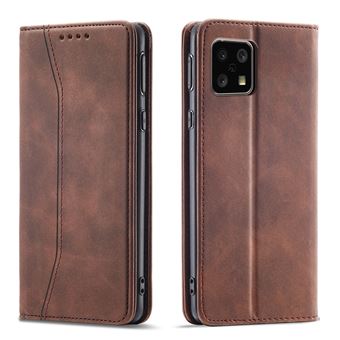 Capa Lionvolant para Aquos Sense3/Sense3 lite - Castanho - 1