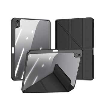 Capa DUX DUCIS para iPad Air 11 2024 PU com Suporte, Caneta e Proteção Total,preta - 1