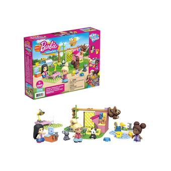 Conjunto de Construção Mega Bloks Barbie Três Bonecas - 1