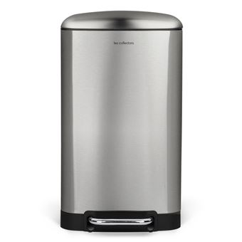 Caixote do Lixo de Pedal N°712 Les Collectors | 30L - inox - 1