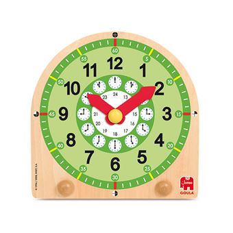 Brinquedo educativo Jumbo Goula Learning Clock - 1