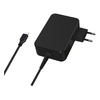 Carregador de Dispositivos Móveis LC-Power LC-NB-GAN-90-C | Preto - 1
