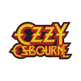 Emblema Rock Off Ozzy Osbourne | Logo Cut|Out| Patch - 1