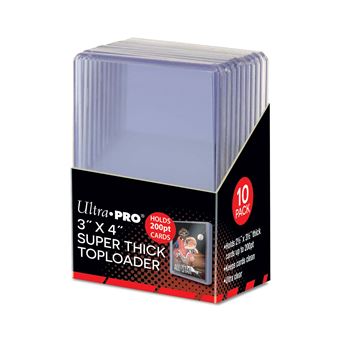 Up 3 X 4 Super Thick 200Pt Toploader 10Ct (EN) - 1