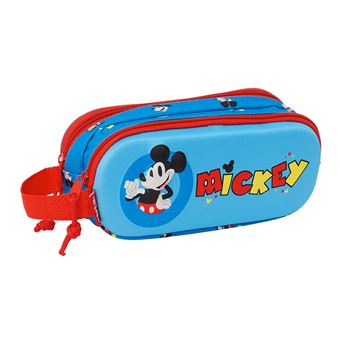 Estojo Escolar Disney Mickey Mouse 3D 2025 | Duplo - 1