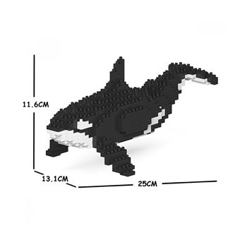 Kit de Construção Jekca Marine Animals Killer Whale 01S 380x - 1