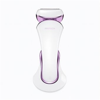 Depiladora Corporal para Mulher Pritech LD-8001 | Wireless | Branco + Roxo - 1